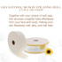 GIGI Natural Muslin Epilating Roll (2.5" x 100 Yards)