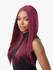 SENSATIONNEL Shear Muse Red Krush Synthetic HD Lace Wig - TAKEISHA