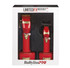 BaBylissPRO LimitedFX Boost+ Collection with Clipper, Trimmer & Charging Base Set - Red
