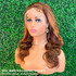 Vine Reserve Mink Brazilian 100% Human Remy HD 13x4 Lace Wig - Body Wave (20"-26") [Honey Auburn]