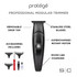 StyleCraft Protege Cordless Hair Trimmer (Matte Metallic Black)