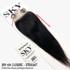 SKY 100% Virgin Human Hair 4x4 Closure - Straight (12"- 20")