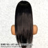 BOMB HAIR 100% Human Hair Full Lace Wig - Straight