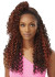 OUTRE Human Hair Blend Airtied  Vanish HD+ Lace Front Wig - HHB-Dominican Curly 22"