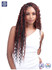 Bobbi Boss Human Hair Blend Crochet Braids - Deep Curl Boho Box Braid 24"