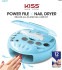 KISS New York Deluxe All-In-One Nail Care Kit Power File X Nail Dryer