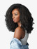SENSATIONNEL Synthetic Curls Kinks N Co Instant Weave Half Wig - RAIN MAKER