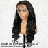 VOSSMI 100% Unprocessed Human Hair 360 Lace Wig - Body Wave
