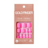 Kiss Gold Finger Solid Color Toenails - BLUSHING