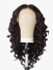 SENSATIONNEL Synthetic Curls Kinks N Co Glueless Kinky Edges - Y-PART KINKY WAND CURL (20″-24")