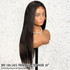 SKY 100% Human Hair 13x4 Lace Front Wig - SAPPHIRE