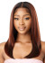 OUTRE Human Hair Blend Airtied  Vanish HD+ Lace Front Wig - HHB-Sleek YakiI 20"