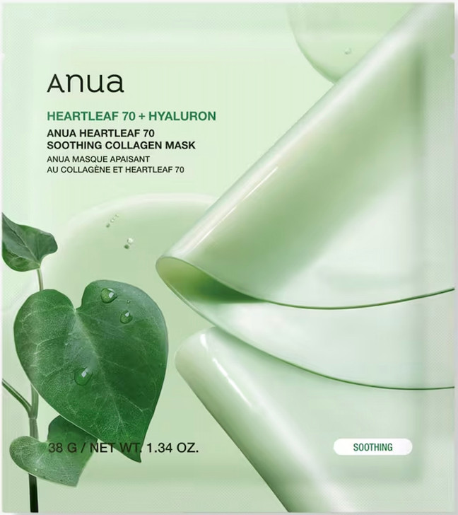Anua Heartleaf 70 Soothing Collagen Mask (1 sheet)
