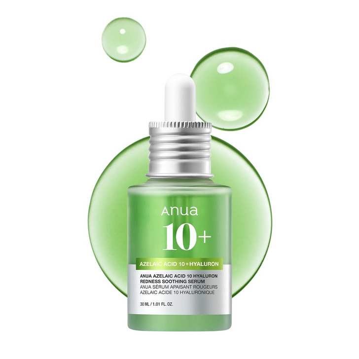 Anua Azelaic Acid 10 Hyaluron Redness Soothing Serum (1.01oz)
