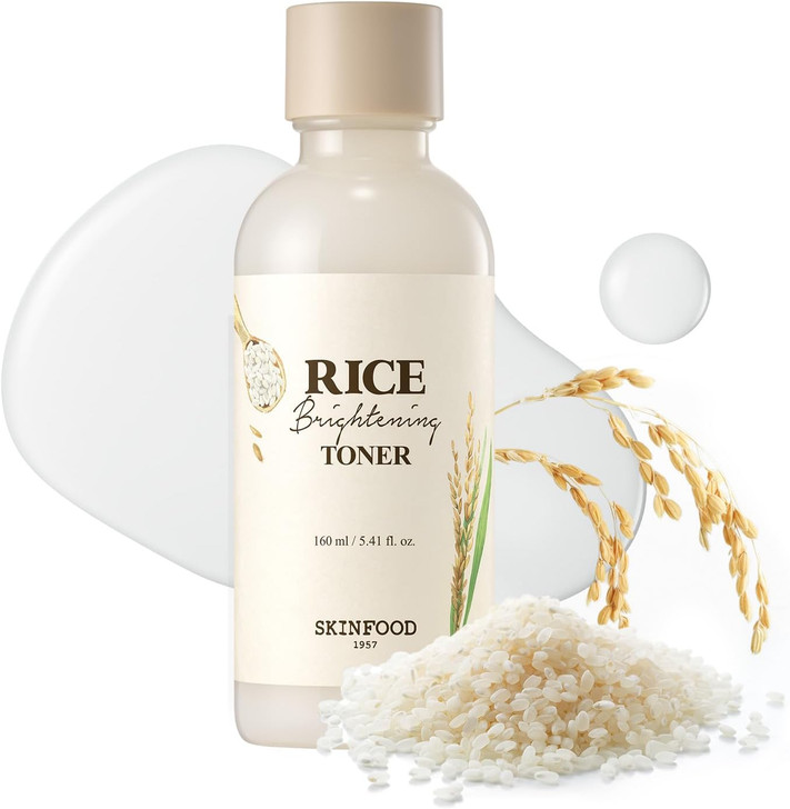 [SKINFOOD] Rice Brightening Toner (5.4oz)