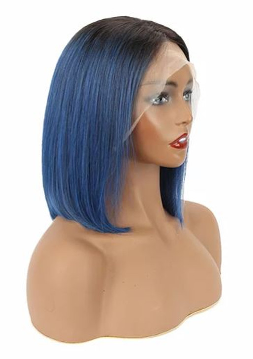 Bellatique 13x4 Lace Frontal Wig Coco T1B/BLUE