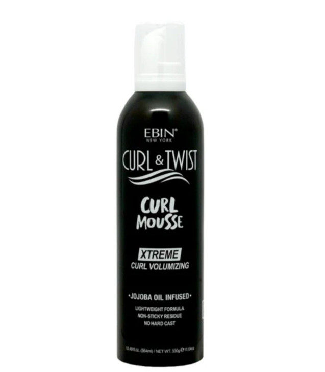 EBIN Curl & Twist Curl Mousse - Curl Volumizing (11.97oz)