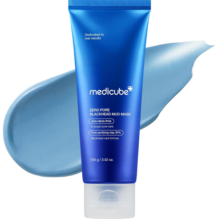 MEDICUBE Zero Pore Blackhead Mud Facial Mask (3.52oz)