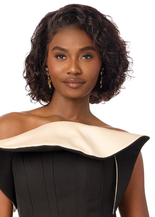 OUTRE MyTresses Black Label 13x4 Lace Front Wig - HH-Virgin Wavy Bob 12"