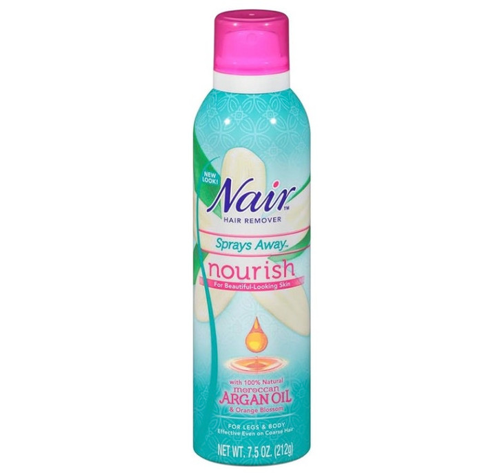 Nair  Argan Oil Hair Remover Sprays Away (7.5oz)