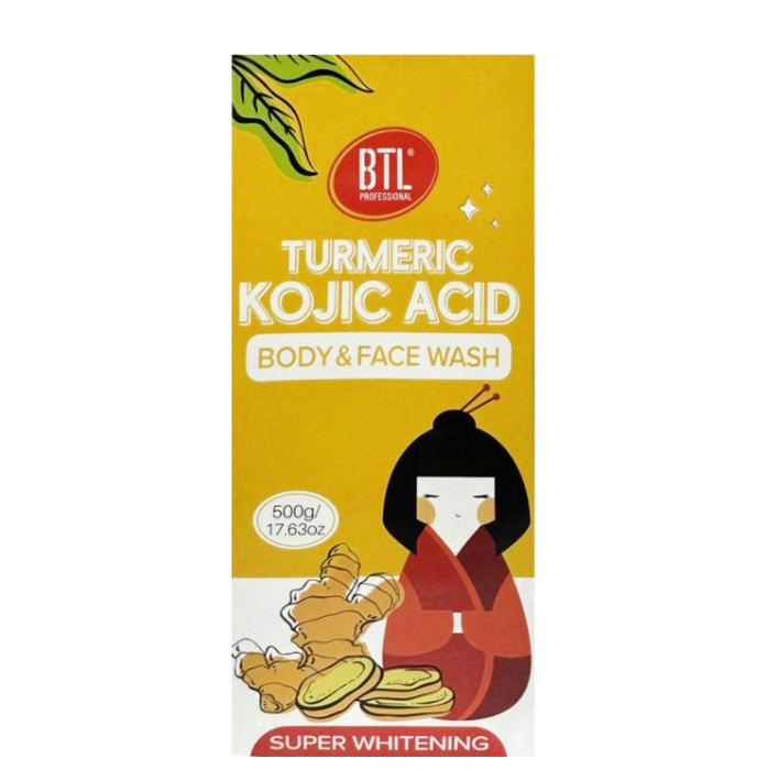 BTL Turmeric Kojic Acid Body & Face Wash (17.63oz)