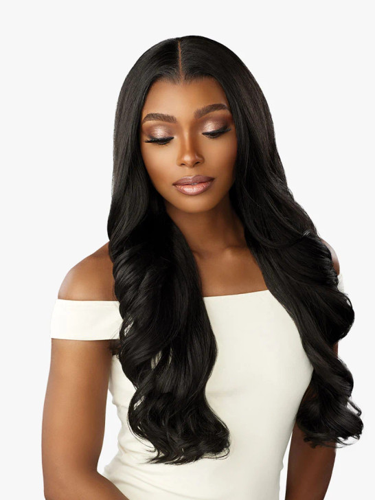 SENSATIONNEL Crowned Edge 13X5 Synthetic HD Lace Wig - Wavy 26″