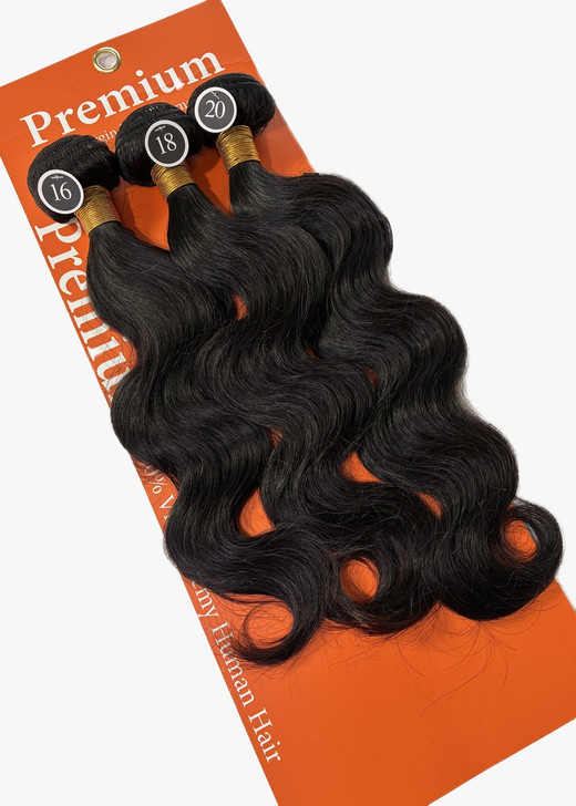 PREMIUM MB 100% Unprocessed Human Hair Multi Pack - Body Wave