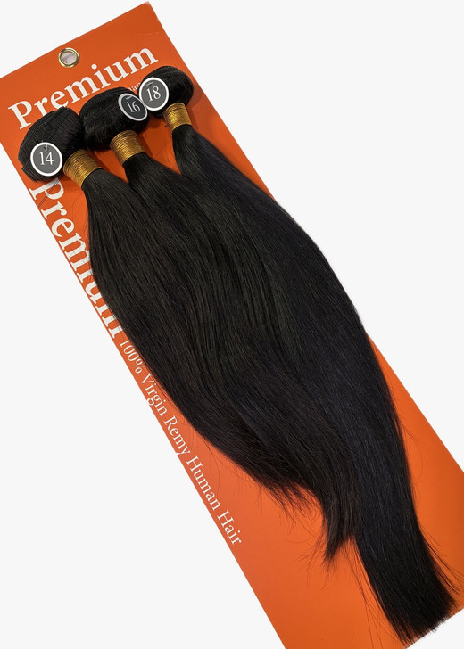 PREMIUM MB 100% Unprocessed Human Hair Multi Pack - Straight