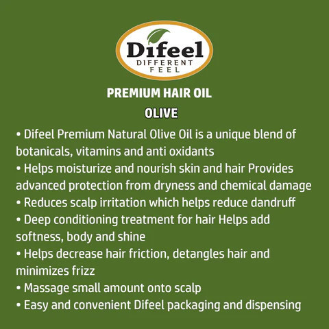 Difeel Premium Natural Hair Oil - Jojoba Oil (2.5 oz)