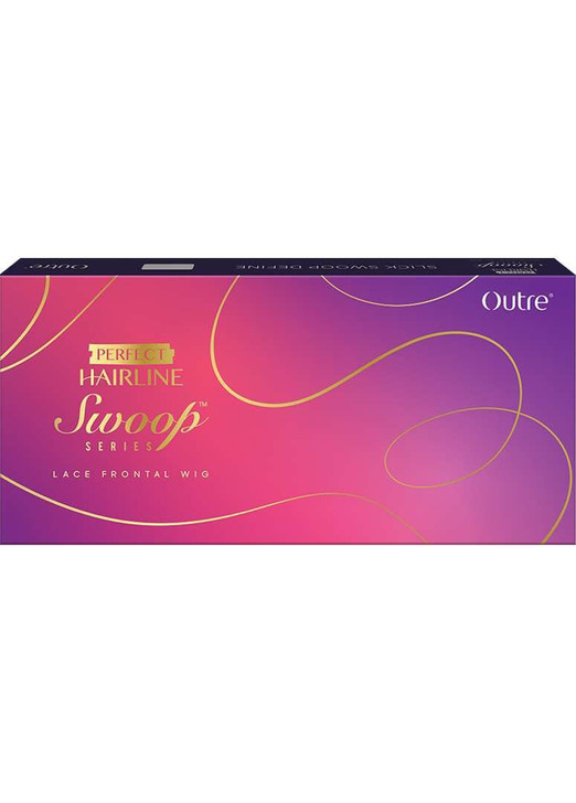 OUTRE Synthetic Perfect Hairline Swoop Series Glueless Lace Frontal Wig - Swoop 19