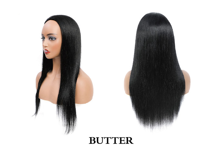 Bellatique 100% Human Hair Half Wig - BUTTER