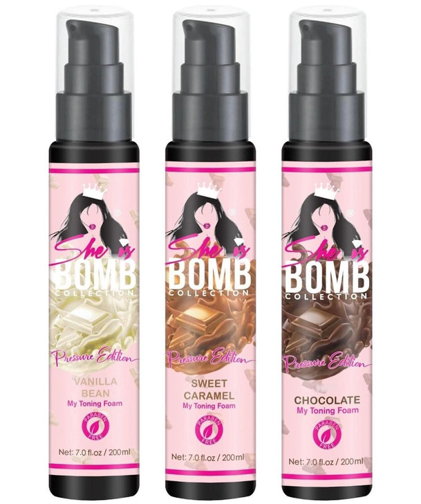 She Is Bomb Collection My Toning Foam