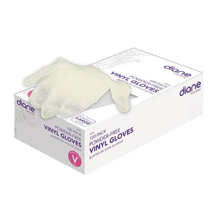 DIANE Latex Gloves Powder Free 100pk