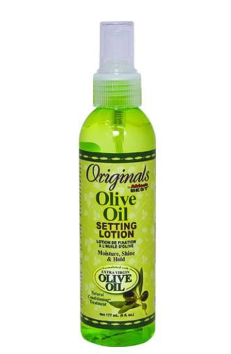 Africa's Best Organic Olive Oil Setting Lotion
