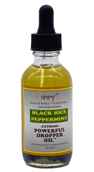 IPPY Black Rice Peppermint Powerful Dropper Oil