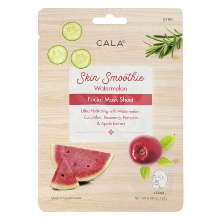 CALA Skin Smoothie Facial Mask (1 Sheet) - Watermelon