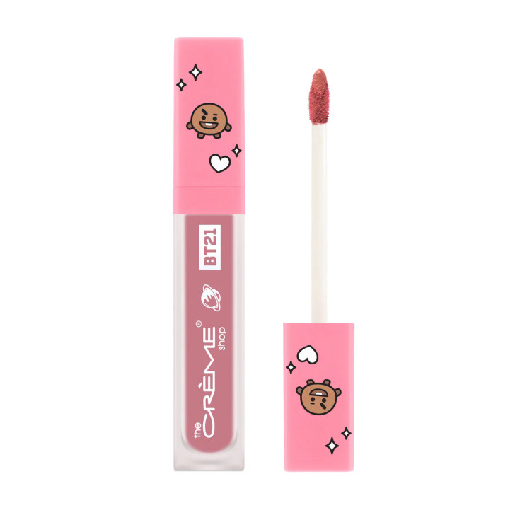 THE CREME SHOP BT21 UNIVERSTAIN Lip Tint - Berry Mocha Crunch (SHOOKY)