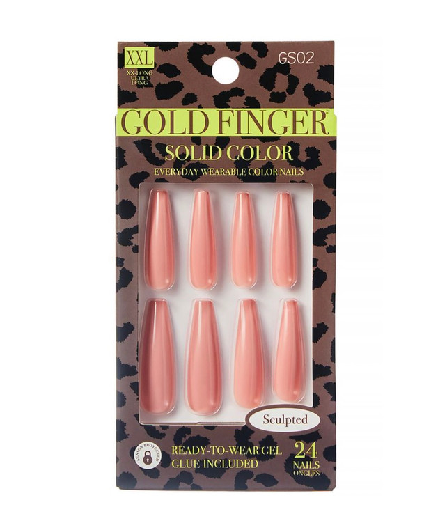Kiss Gold Finger Sculpted Nail -  VOLUME UP