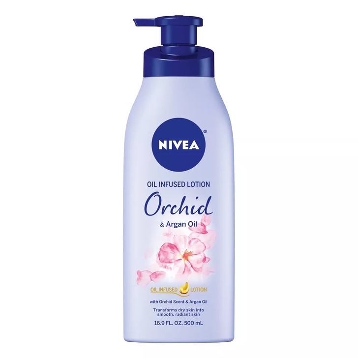 NIVEA Oil Infused Body Lotion with Orchid and Argan Oil
