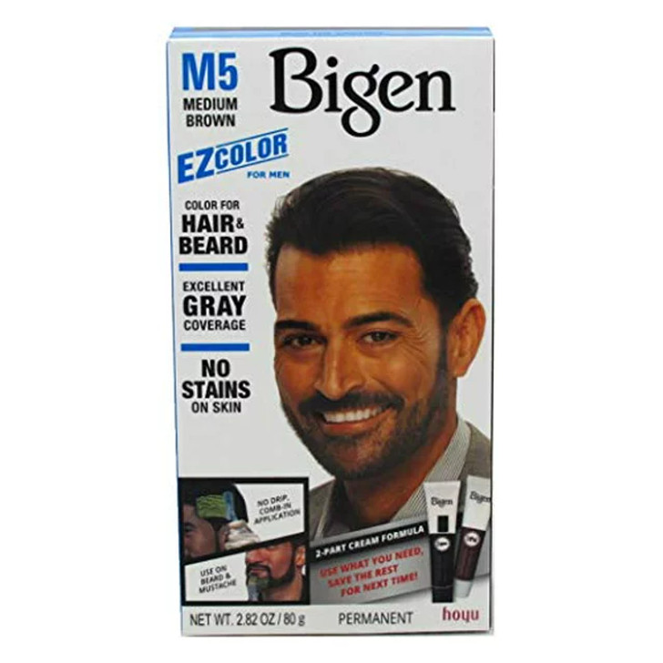 BIGEN  Ez Color For Men M5 Medium Brown Kit