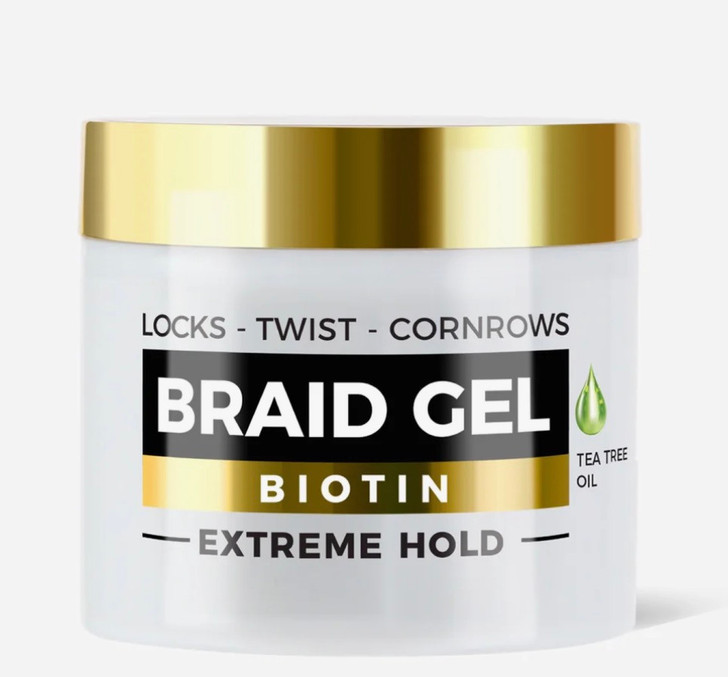 【新品】Tilis Brajue Gel 100mL TYCHE Braid Lock Gel with Biotin & Tea Tree Oil