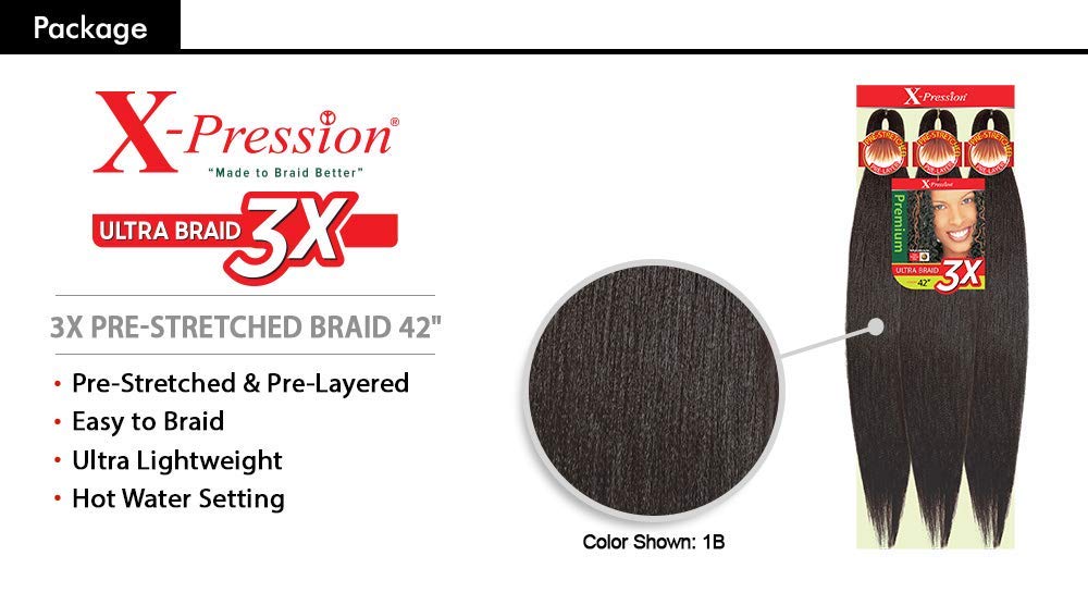 Outre 3X X-Pression Pre Stretched Braid 42 425