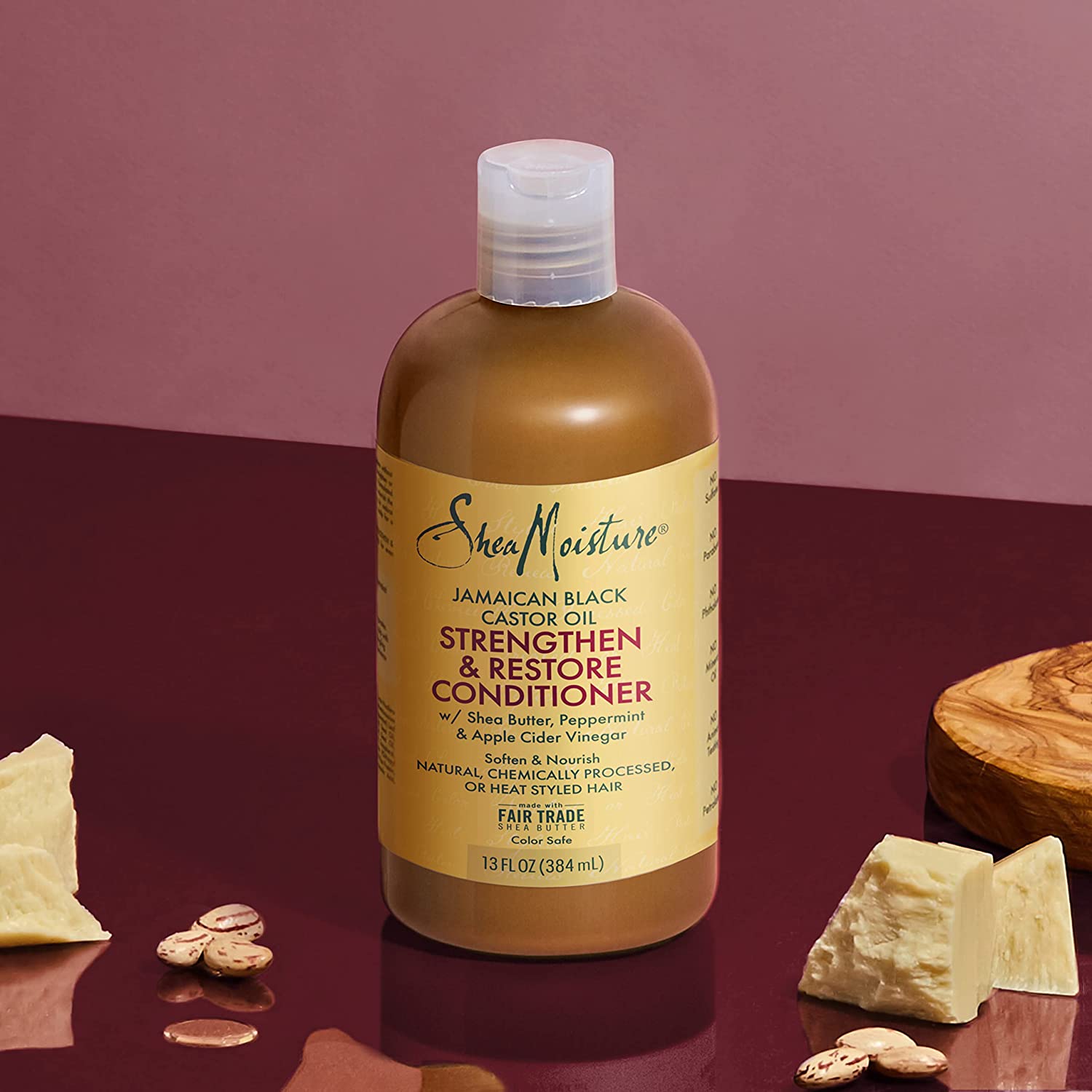 Shea moisture 100 deals black castor oil