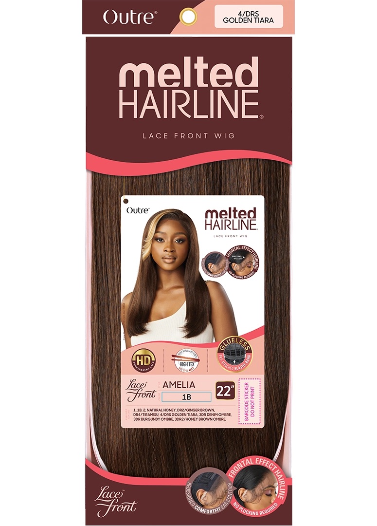 Outre Melted Hairline Glueless Synthetic Hair HD Lace Front Wig - AMELIA 