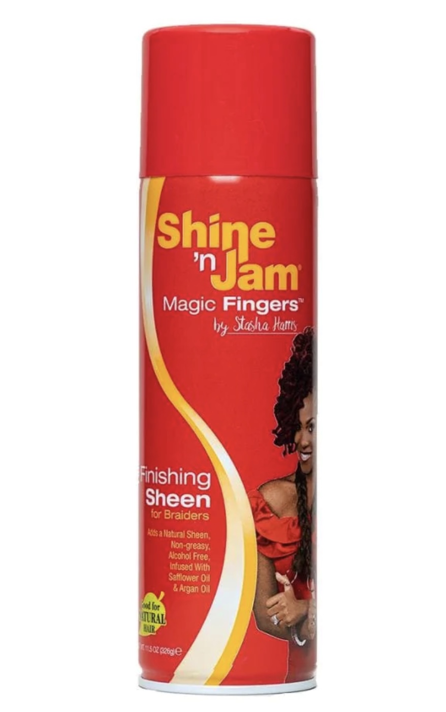 AMPRO SHINE N JAM MAGIC FINGERS BRAID GEL EXTRA 8 OZ