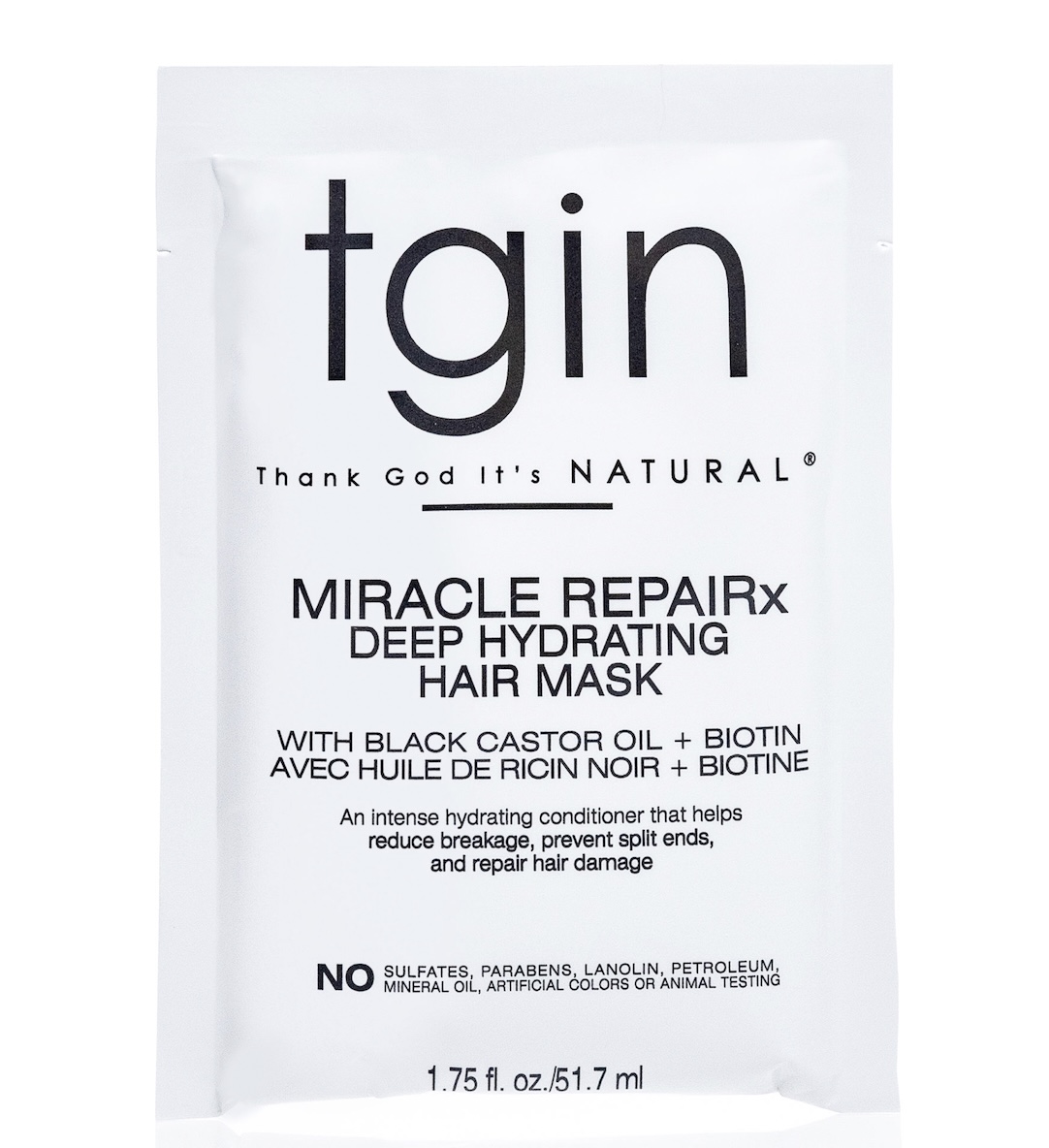 TGIN Miracle RepaiRx Deep Hydrating Hair Mask