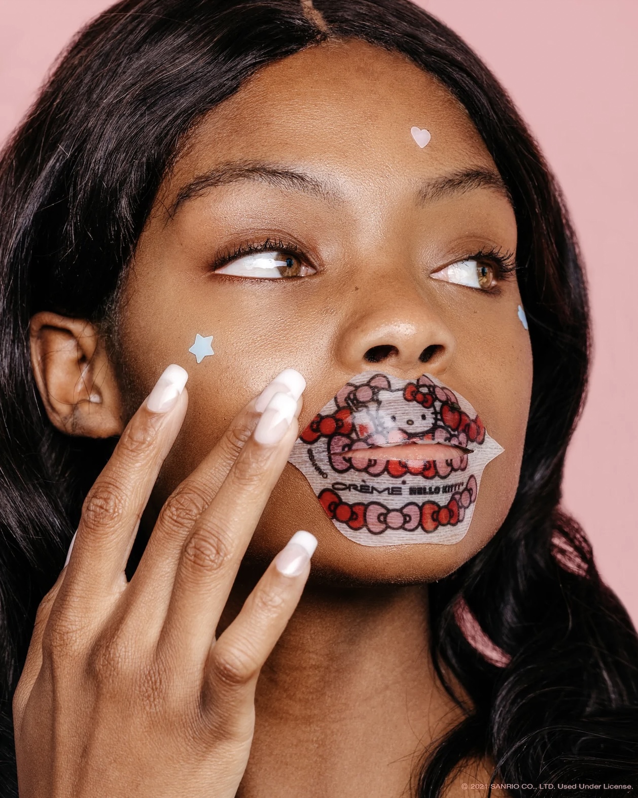 THE CREME SHOP Hello Kitty Hydrogel Lip Patch (Vanilla Pudding Flavored)