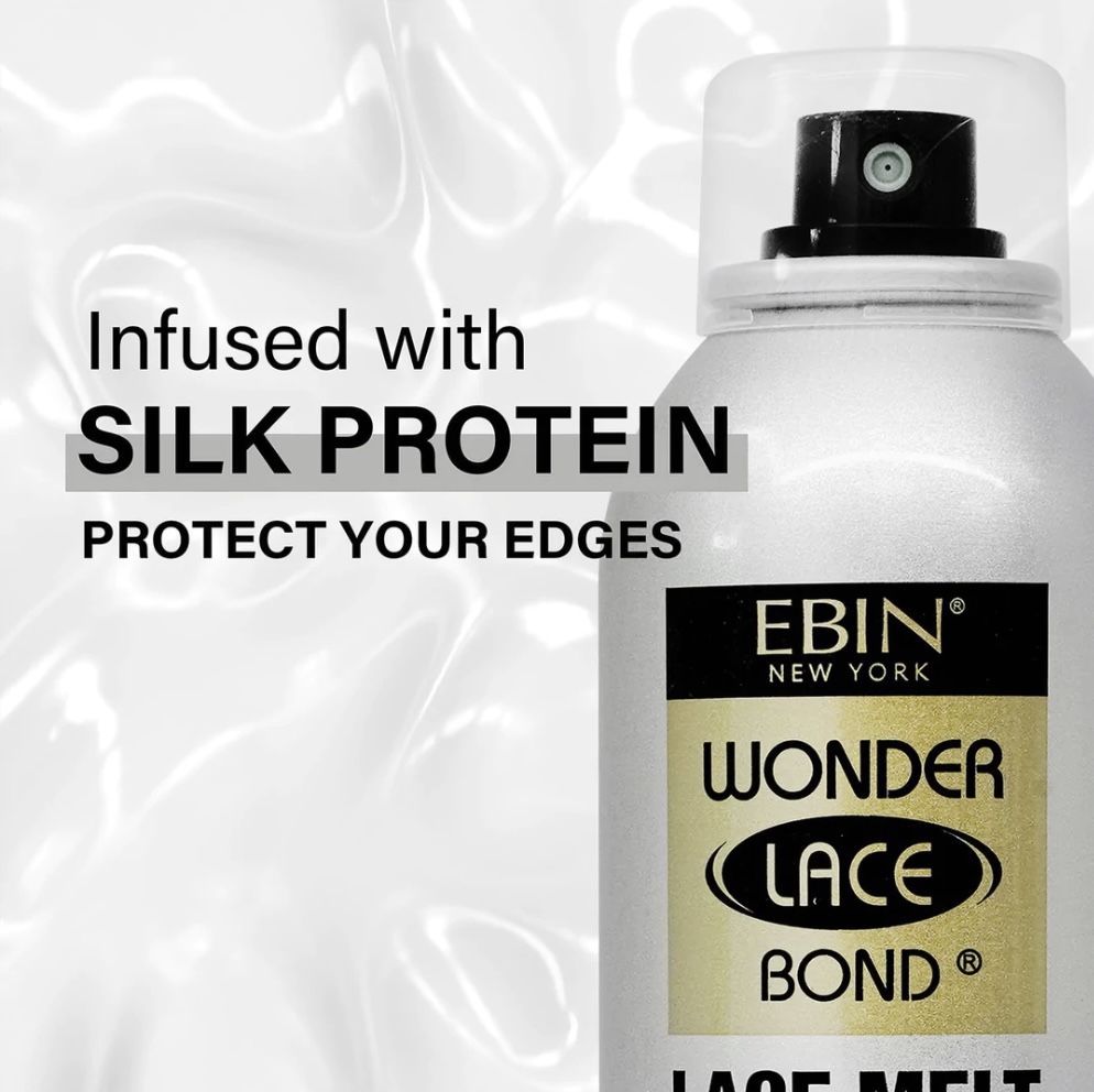 Ebin New York Wonder Lace Bond Melt Spray (Silk Protein)