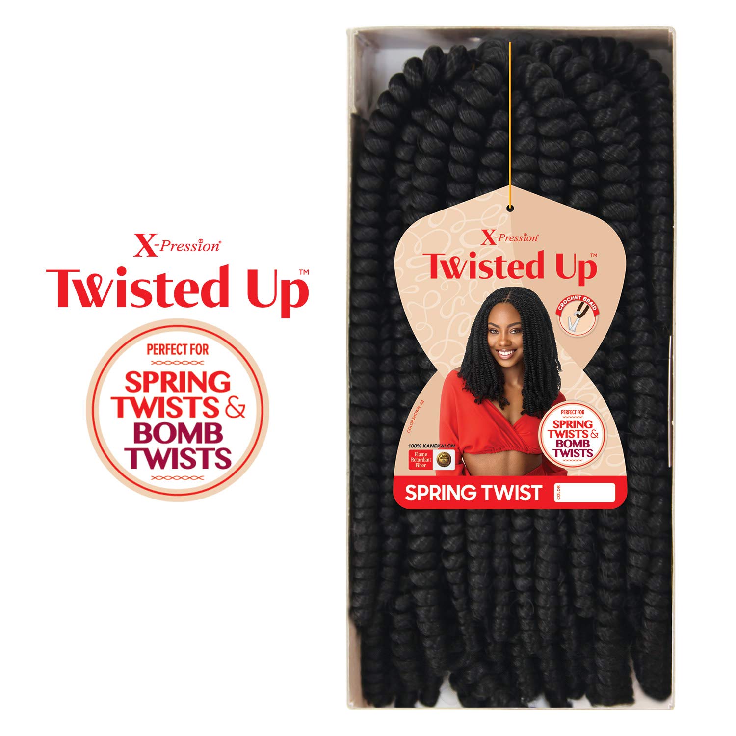 OUTRE X-PRESSION TWISTED UP CROCHET BRAID - 3X SPRINGY BOHEMIAN