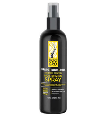 Doo Gro Braids Twists Locs Dandruff-Control Moisturizing Spray (12 oz)
